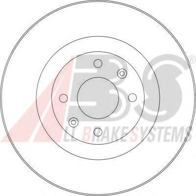 16921 OE ABS Brake System Brake Disc