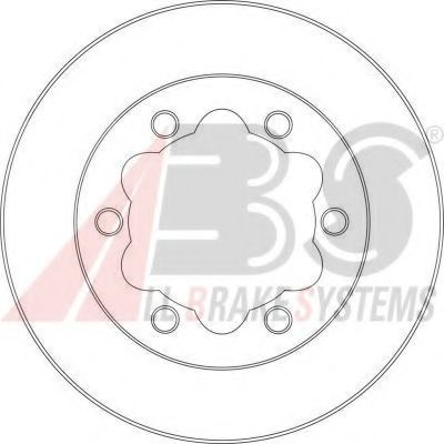 16950 ABS Brake System Brake Disc