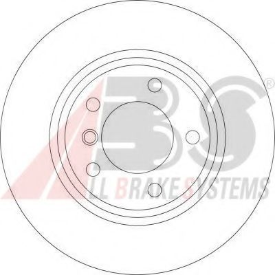 17023 OE ABS Brake System Brake Disc
