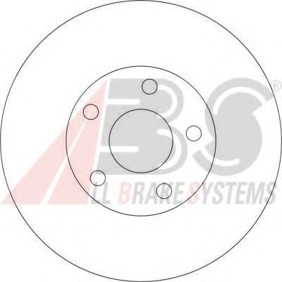 17051 ABS Brake System Brake Disc