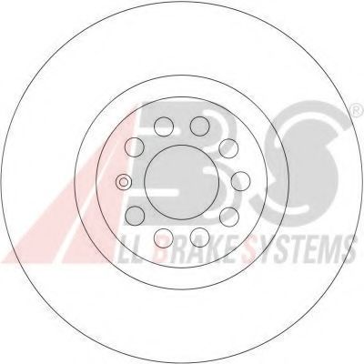 17058 OE ABS Brake System Brake Disc