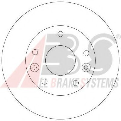 17066 OE ABS Brake System Brake Disc