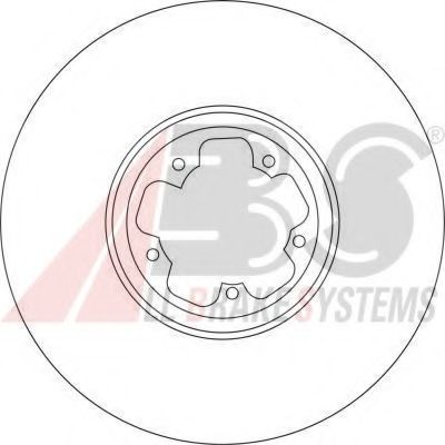 17115 ABS Brake System Brake Disc