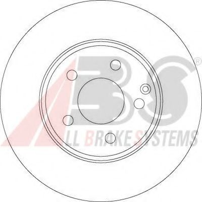 17403 OE ABS Brake System Brake Disc