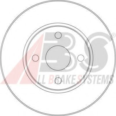 17453 OE ABS Brake System Brake Disc