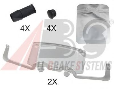 1787Q ABS Accessory Kit, disc brake pads