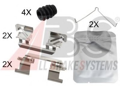 1811Q ABS Accessory Kit, disc brake pads