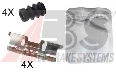 1812Q ABS Brake System Accessory Kit, disc brake pads
