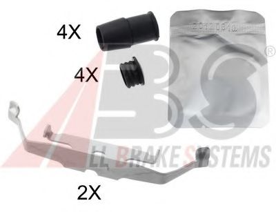 1850Q ABS Brake System Accessory Kit, disc brake pads