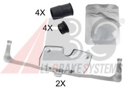1851Q ABS Accessory Kit, disc brake pads