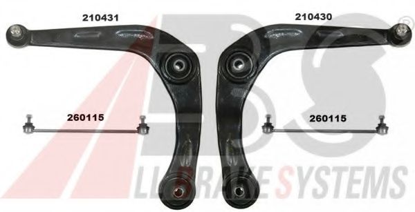 219903 ABS Exhaust System Front Silencer