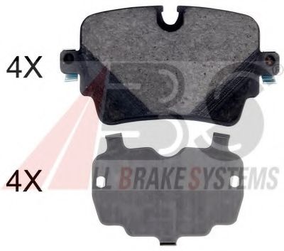 35054 ABS Brake System Brake Pad Set, disc brake