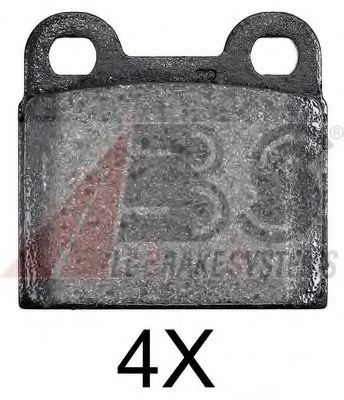 36010 OE ABS Brake Pad Set, disc brake