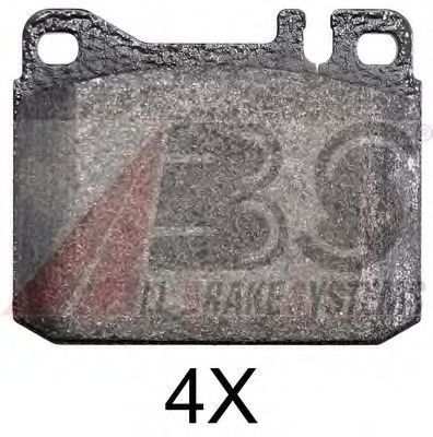 36105 OE ABS Brake Pad Set, disc brake