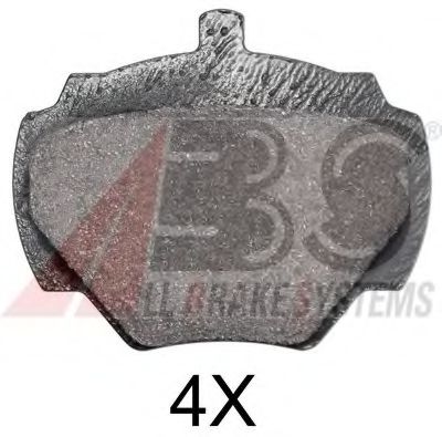 36125 OE ABS Brake Pad Set, disc brake