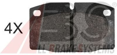 36145 OE ABS Brake Pad Set, disc brake