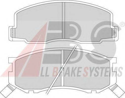 36175/1 ABS Brake Pad Set, disc brake