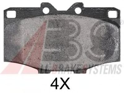 36462 OE ABS Brake Pad Set, disc brake