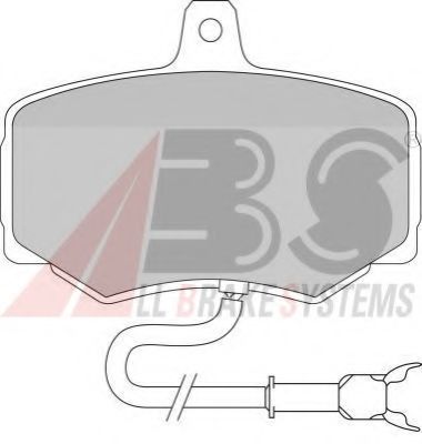 36568/1 ABS Brake Pad Set, disc brake