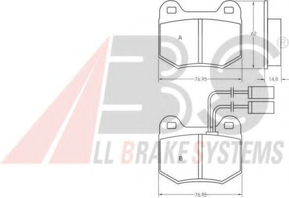 36582 ABS Repair Kit, clutch slave cylinder