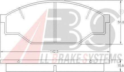 36603 ABS Wheel Suspension Track Control Arm