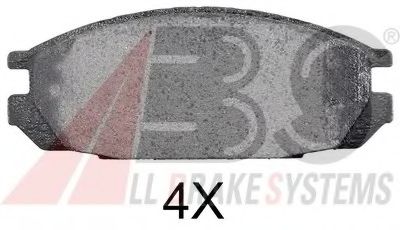 36693 OE ABS Brake System Brake Pad Set, disc brake