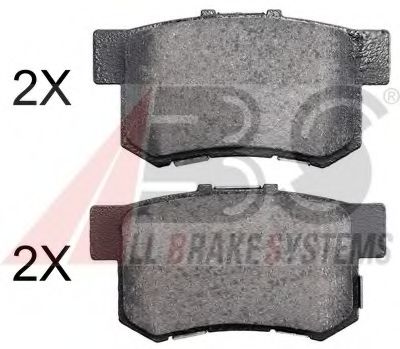 36712 OE ABS Brake Pad Set, disc brake