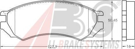 36739 OE ABS Brake System Brake Pad Set, disc brake