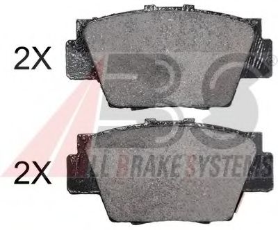 36759 OE ABS Brake Pad Set, disc brake