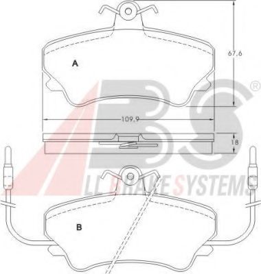36768 ABS Track Control Arm