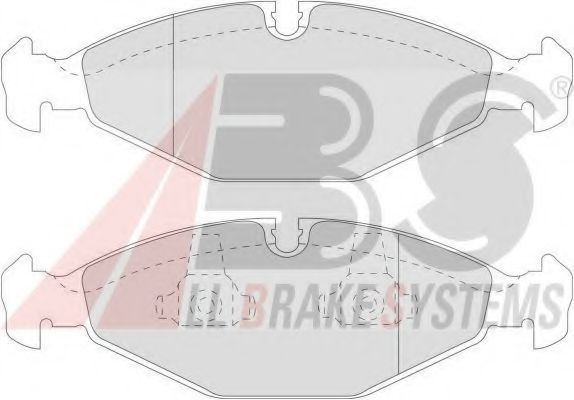 36812 ABS Brake Pad Set, disc brake
