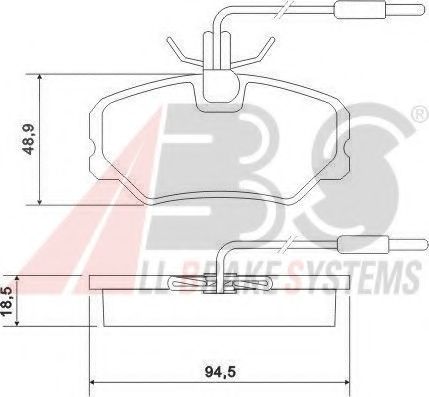 36879 ABS Top Strut Mounting