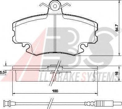 36881 ABS Top Strut Mounting