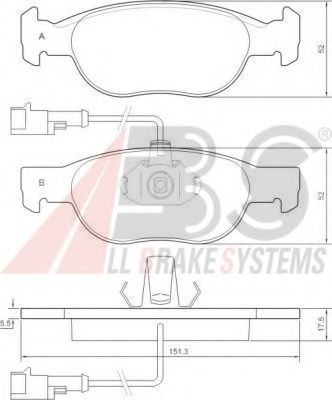 36892 ABS Engine Mounting