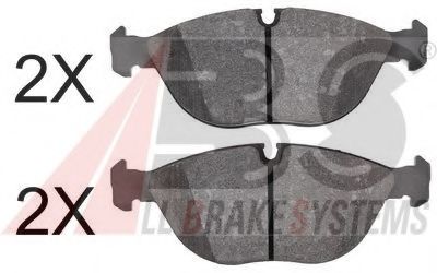36957 ABS Brake Pad Set, disc brake