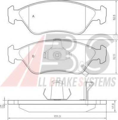 37018 ABS Cable, parking brake