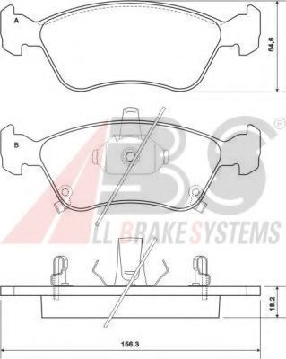 37029 ABS Cable, parking brake