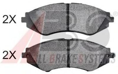 37055 OE ABS Brake System Brake Pad Set, disc brake