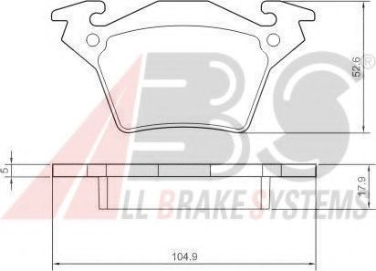 37104 ABS Stabiliser Mounting