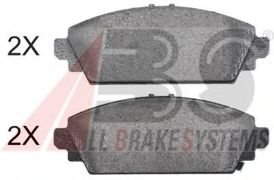 37177 OE ABS Brake Pad Set, disc brake