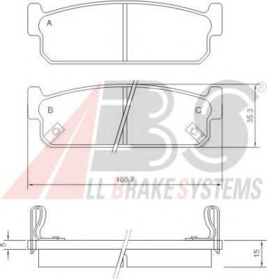 37208 ABS Thermostat, coolant