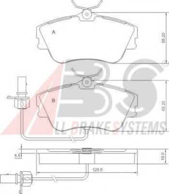 37274 ABS Track Control Arm