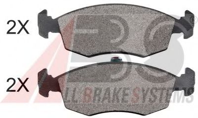 37292 OE ABS Brake Pad Set, disc brake
