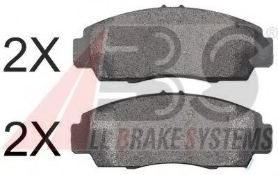 37312 OE ABS Brake Pad Set, disc brake
