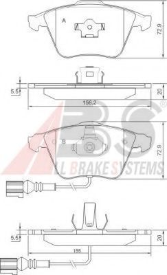 37426 ABS Cable, parking brake