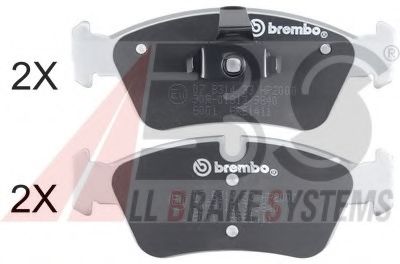 37436S ABS Brake Pad Set, disc brake