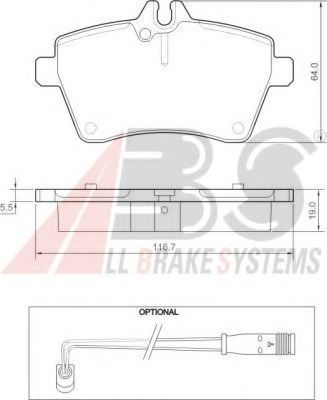 37456 ABS Thermostat, coolant