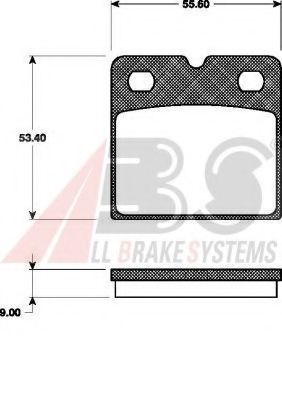 Brake Pad Set, disc parking brake
