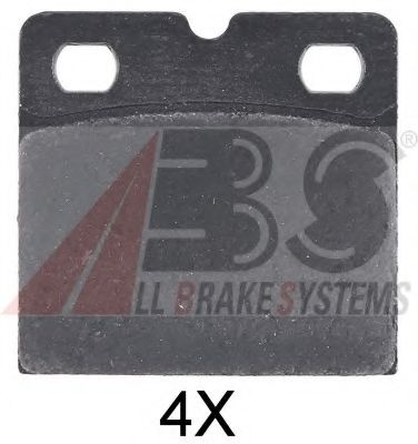 37467 OE ABS Brake Pad Set, disc brake