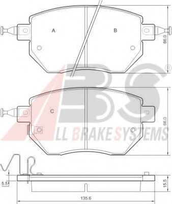 37504 ABS Track Control Arm